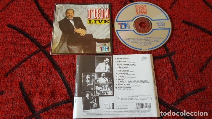 CDs de m&uacute;sica: OSCAR DLEON **Live** CD ORIGINAL 1996 Mexico - Foto 1