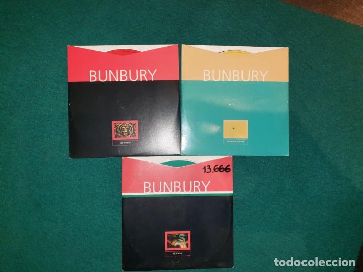 CDs de m&uacute;sica: BUNBURY 3 cds single promo - Foto 1
