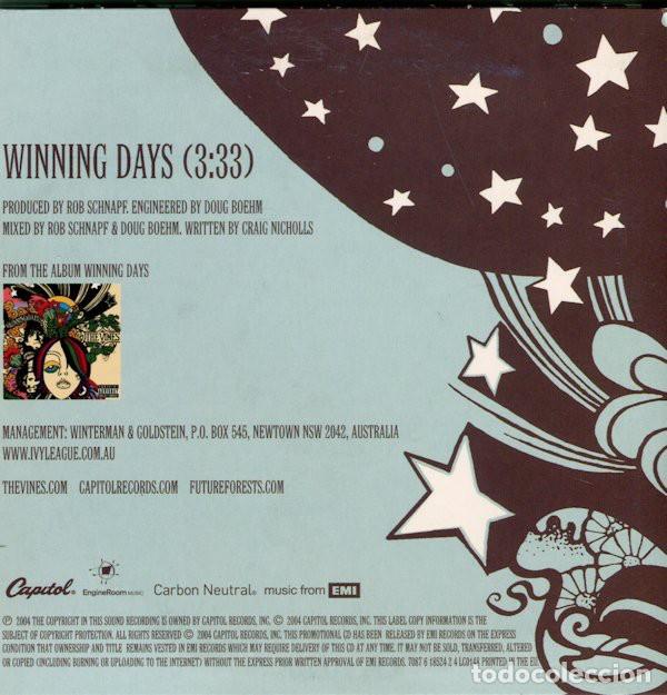 CDs de m&uacute;sica: The Vines - Winning days - Foto 2
