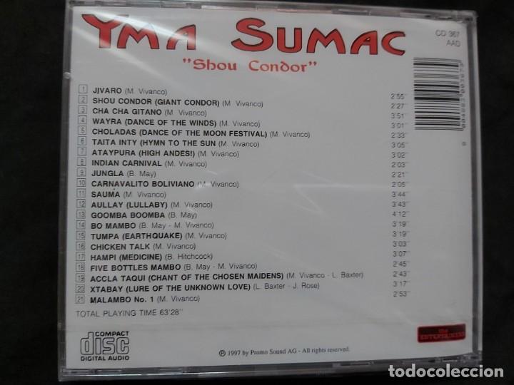 CDs de m&uacute;sica: Yma Sumac -Shou Condor (cd) PRECINTADO - Foto 2