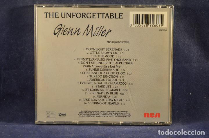 CDs de m&uacute;sica: GLENN MILLER - THE UNFORGETTABLE - CD - Foto 2