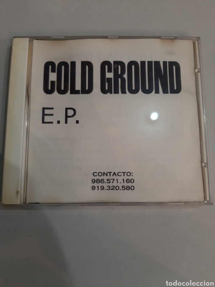 CDs de m&uacute;sica: Cd Cold Ground E.P vigo Galicia - Foto 1