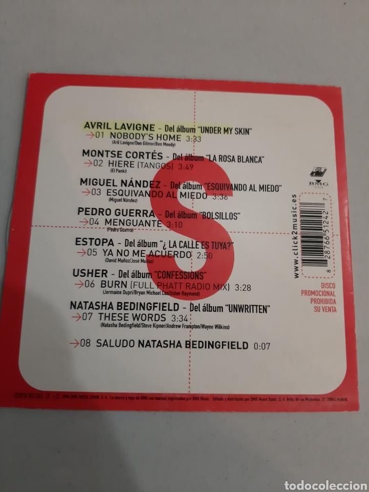 CDs de m&uacute;sica: Ariola Septiembre 2004 - Foto 2