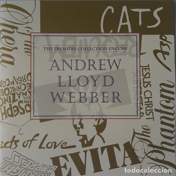 CDs de m&uacute;sica: Andrew Lloyd Webber - The Premiere Collection Encore - CD - Foto 1