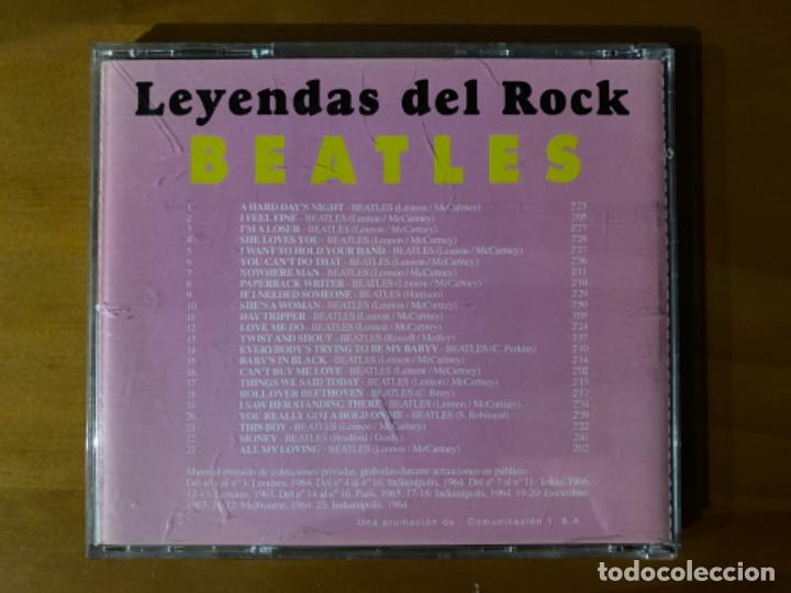 CDs de m&uacute;sica: CD LEYENDAS DEL ROCK BEATLES - Foto 3