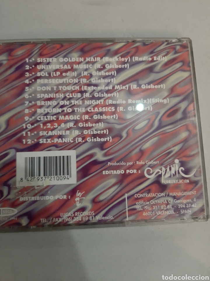 CDs de m&uacute;sica: Cd Espanic Valencia - Foto 2