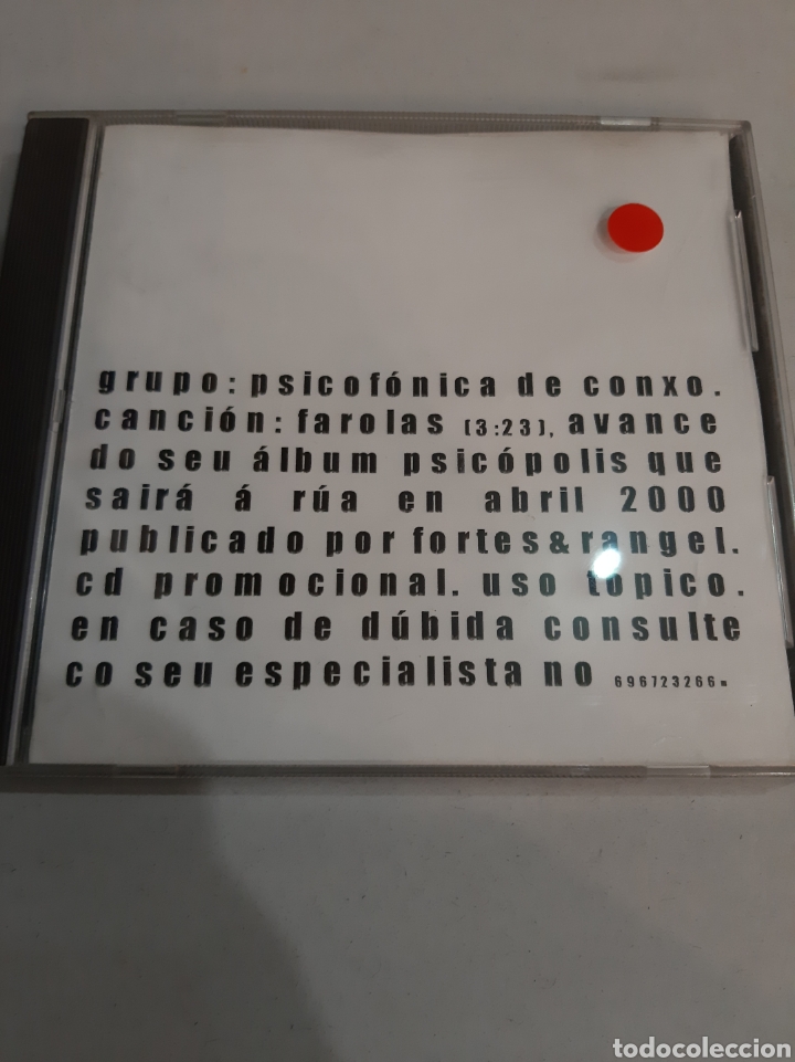 CDs de m&uacute;sica: Grupo psicofonica de Conxo .Farolas.2000 - Foto 1