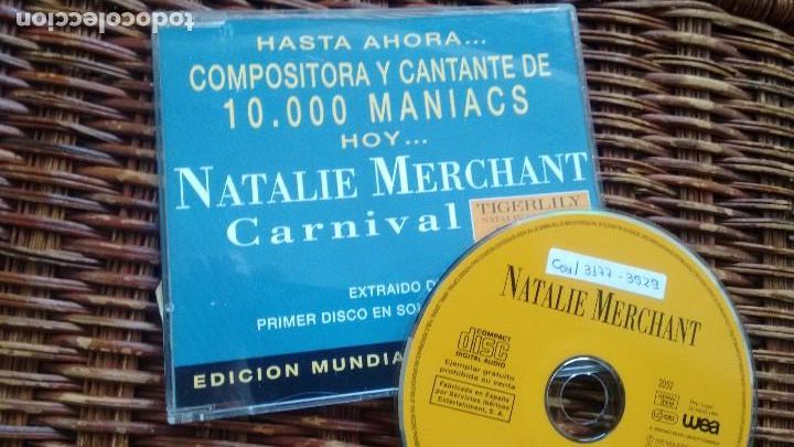 CD-SINGLE -PROMOCION- DE NATALIE MERCHANT