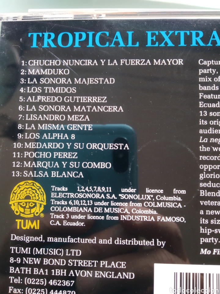 CDs de m&uacute;sica: Tropical Extravaganza (Cumbia) - Foto 2