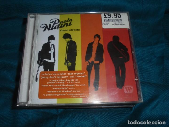 CDs de m&uacute;sica: PAOLO NUTINI. THESE STREETS. ATLANTIC, 2006. CD - Foto 1