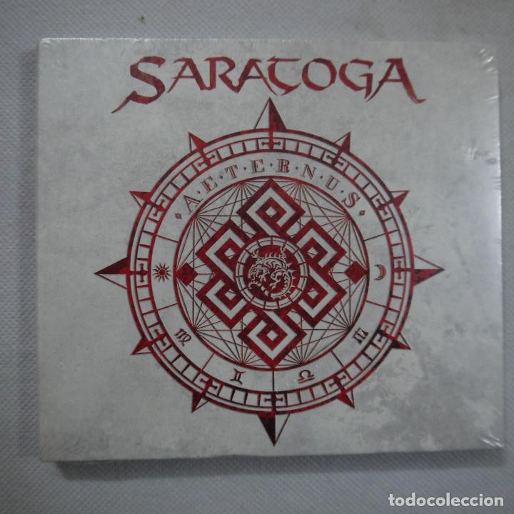 CDs de m&uacute;sica: SARATOGA - AETERNUS - CD 2018 PRECINTADO - Foto 1