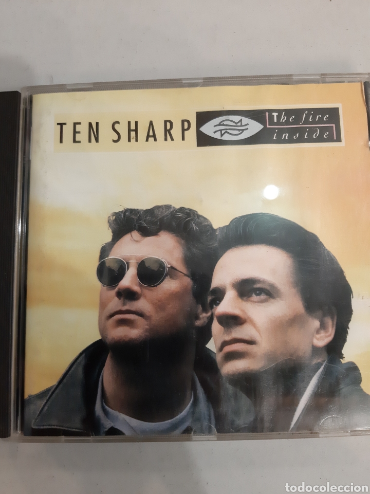 CDs de m&uacute;sica: 1993 Ten Sharp The fire insiste cbs Sony - Foto 1