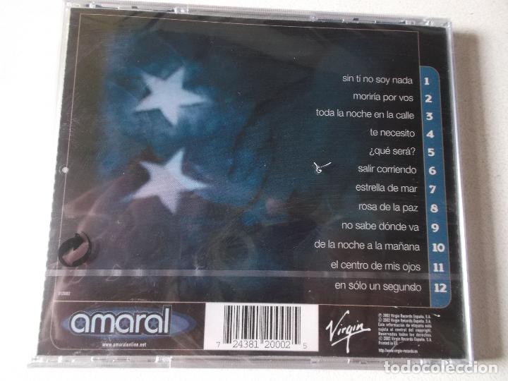 CDs de m&uacute;sica: AMARAL, ESTRELLA DE MAR 2002, - Foto 2