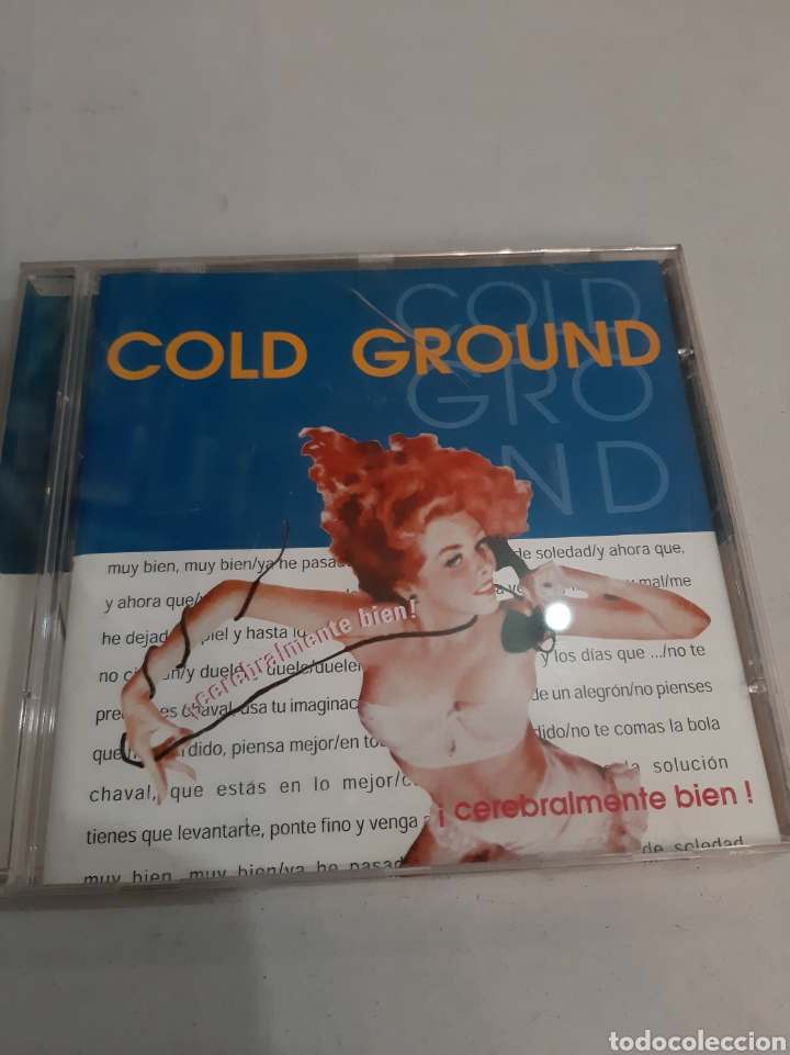 CDs de m&uacute;sica: Cd Cold Ground cerebralmente bien! - Foto 1