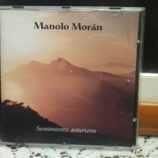 CDs de Música: MANOLO MORÁN - SENTIMIENTU ASTURIANU CD ALBUM 2003 ASTURIAS PEPETO. Lote 193421187
