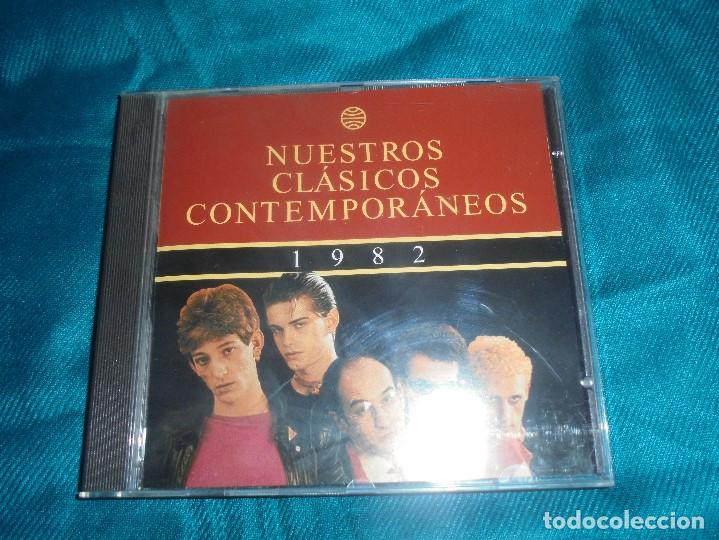 Music CDs: NUESTROS CLASICOS CONTEMPORANEOS. 1982 : BIEN VENIDOS, HIJOS DEL ROCK AND ROLL.  1996. CD (#)