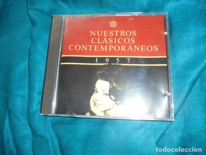 Music CDs: NUESTROS CLASICOS CONTEMPORANEOS. 1957 : EL A&Ntilde;O DEL CUPLE. PLANETA, 1996. CD. IMPECABLE (#)