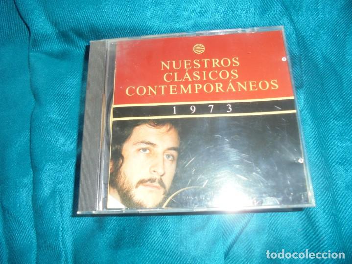 Music CDs: NUESTROS CLASICOS CONTEMPORANEOS. 1973 : &iexcl; Y VIVA ESPA&Ntilde;A &iexcl; . PLANETA, 1996. CD. (#)