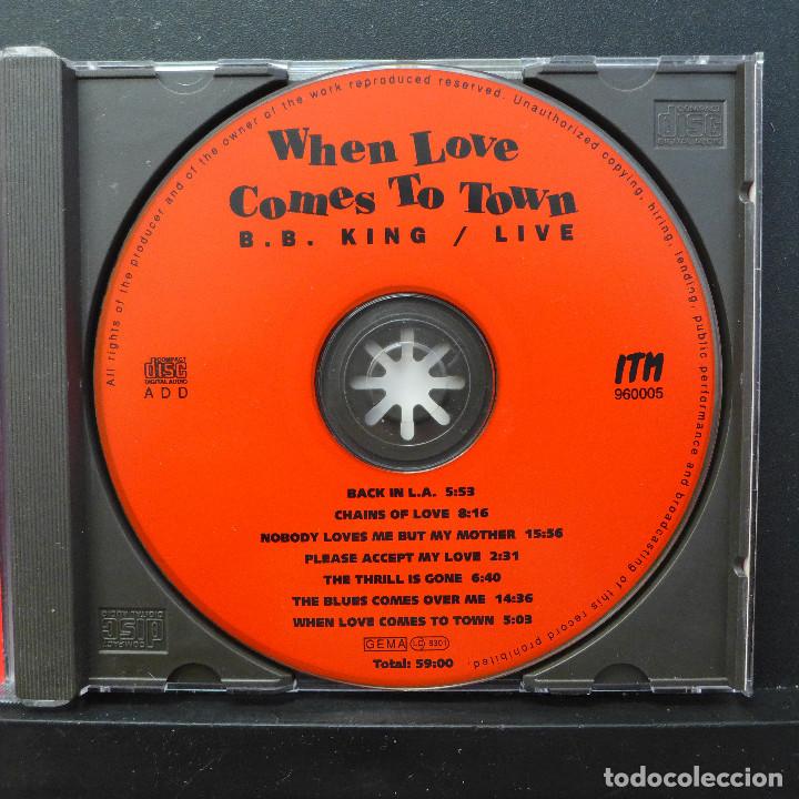 CDs de m&uacute;sica: CD - BB KING - WHEN LOVE COMES TO TOWN - Foto 3