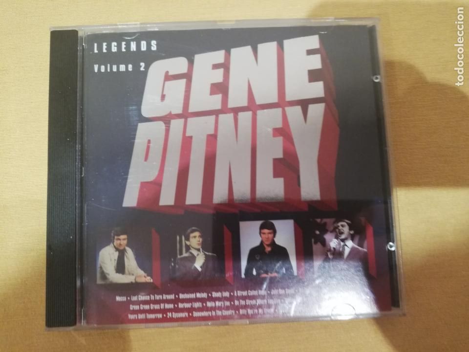 CDs de m&uacute;sica: Gene pitney-legends volume 2 - Foto 1
