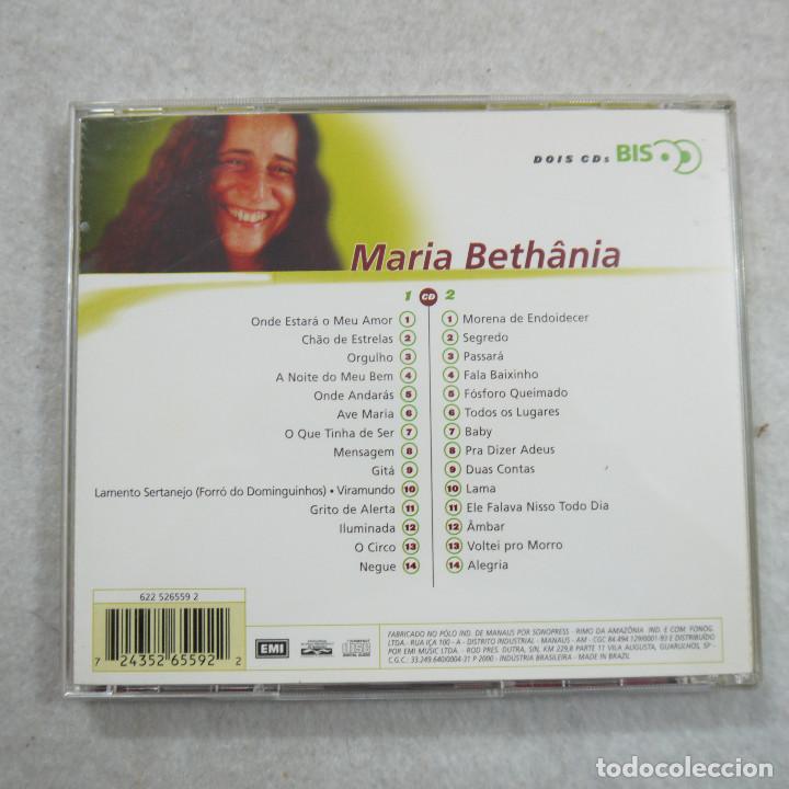 CDs de m&uacute;sica: MARIA BETH&Acirc;NIA - 2 CDS - Foto 2
