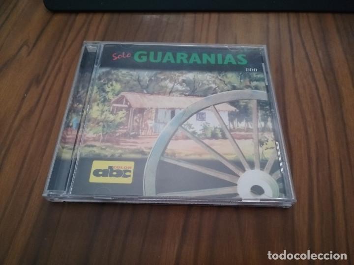 Music CDs: SOLO GUARANIAS. CD EN BUEN ESTADO CON 15 TEMAS. ABC COLOR. 1997. M&Uacute;SICA PARAGUAYA. DIFICIL