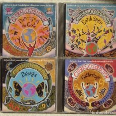 CDs de Música: GLOBAL CELEBRATION.MUSICAS DEL MUNDO..LOTE 4 CD´S