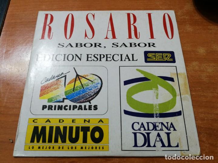 CDs de Música: ROSARIO FLORES Sabor sabor CD SINGLE PROMO EDICION ESPECIAL CADENA SER TEMA DE ANTONIO FLORES - Foto 1 - 193572635
