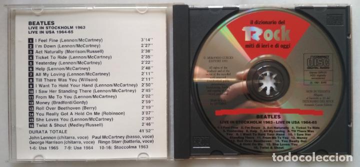 CDs de m&uacute;sica: The Beatles - En vivo en Estocolmo - CD impecable! - Foto 3