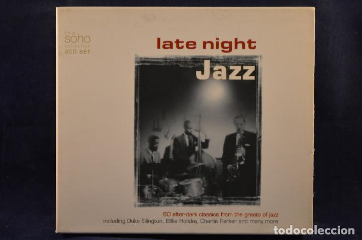 CDs de m&uacute;sica: VARIOUS ARTIST - LATE NIGHT - 3 CD - Foto 1