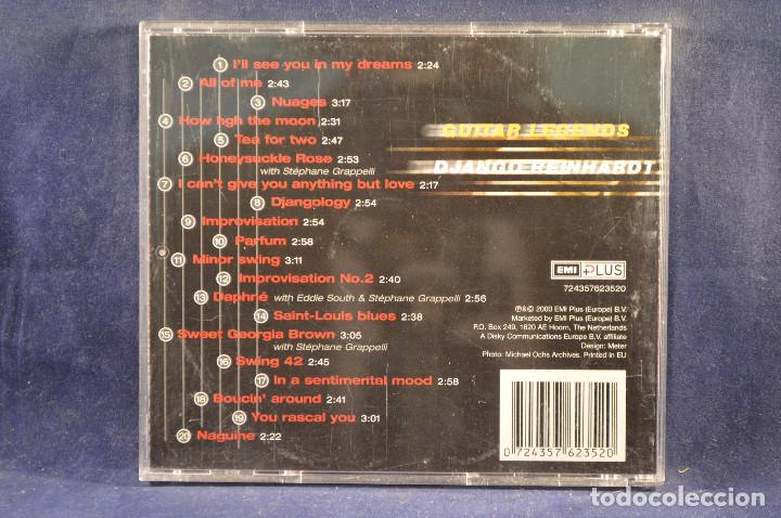 CDs de m&uacute;sica: DJANGO REINHARDT - GUITAR LEGENDS - CD - Foto 2