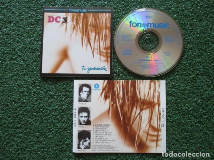 CDs de m&uacute;sica: DC 3 **Tu Generaci&oacute;n** CD ORIGINAL 1992 - Foto 1
