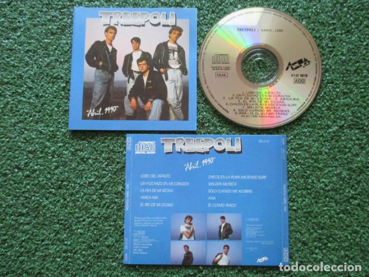 CDs de m&uacute;sica: TREEPOLI **Abril, 1990** CD ORIGINAL - Foto 1
