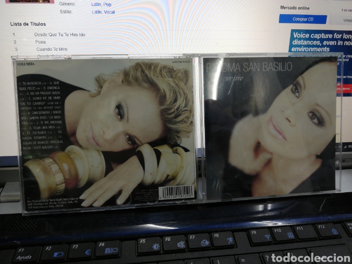 CDs de m&uacute;sica: Paloma San Basilio CD escorpio 2001 - Foto 1