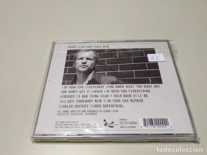 CDs de m&uacute;sica: Georg Levin - Cant Hold Back (CD, Abum) - Foto 2