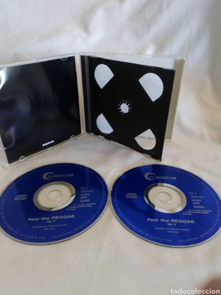 CDs de m&uacute;sica: Feel the reggae volumen 2. CD x 2 - Foto 2