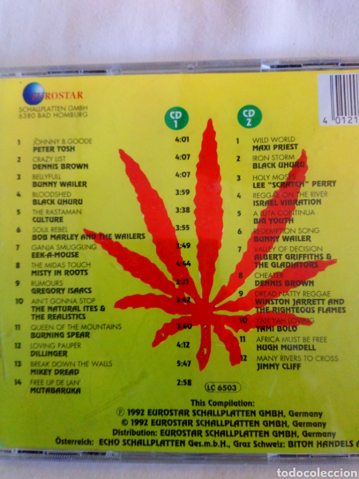 CDs de m&uacute;sica: Feel the reggae volumen 2. CD x 2 - Foto 4