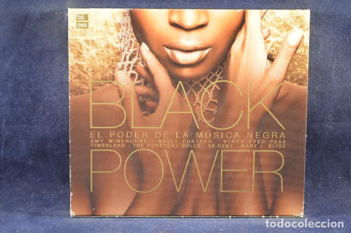 CDs de m&uacute;sica: VARIOUS ARTIST - BLACK POWER EL PODER DE LA MUSICA NEGRA - CD + DVD - Foto 1