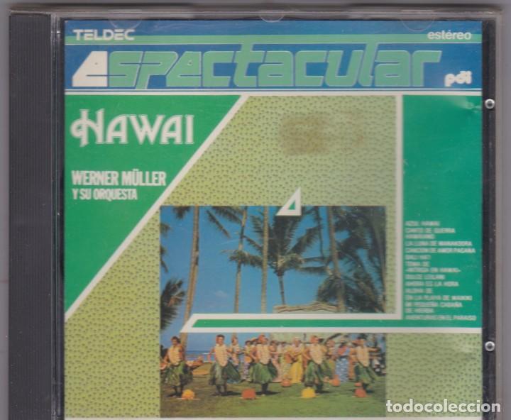 CDs de m&uacute;sica: Werner M&uuml;ller Y Su Orquesta - Hawai Espectacular - CD de 1987 - Foto 1