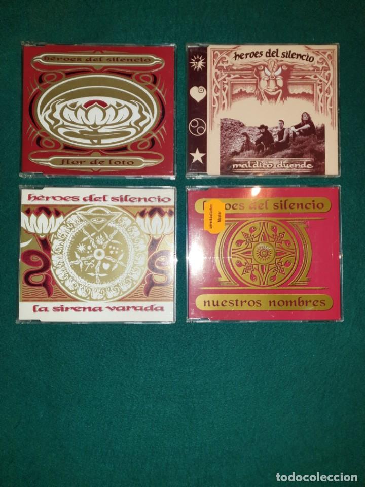 CDs de m&uacute;sica: HEROES DEL SILENCIO LOTE - Foto 1