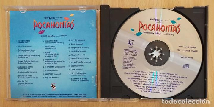CDs de Música: B.S.O. POCAHONTAS (WALT DISNEY) CD 1995 - Foto 3 - 193954872