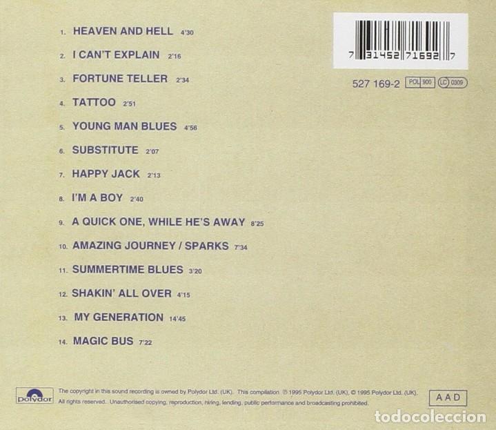 CDs de m&uacute;sica: The Who - Live at Leeds - CD - Foto 2