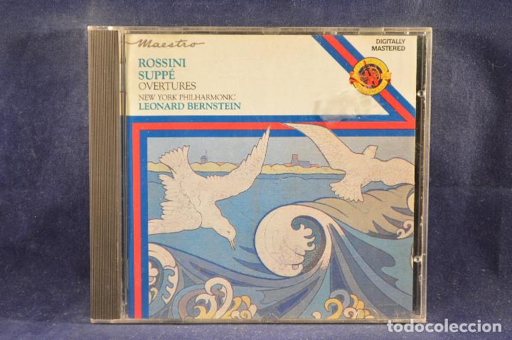 CDs de m&uacute;sica: ROSSINI SUPP&Eacute; - OVERTURES LEONARD BERNSTEIN - CD - Foto 1