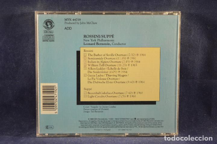 CDs de m&uacute;sica: ROSSINI SUPP&Eacute; - OVERTURES LEONARD BERNSTEIN - CD - Foto 2