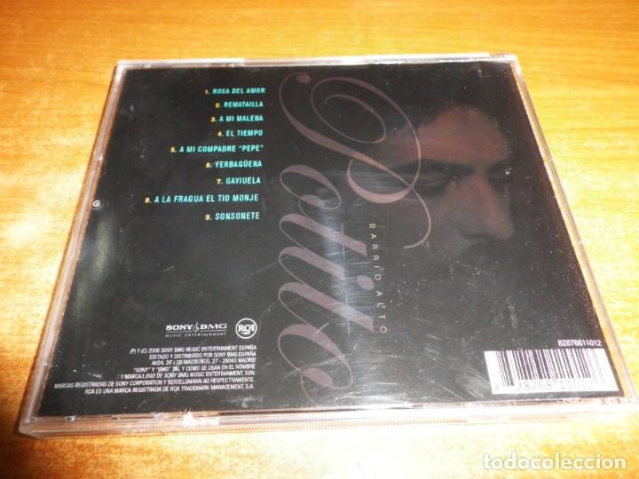 CDs de Música: ANTONIO VARGAS POTITO Barrio alto CD ALBUM DEL AÑO 2006 SONY CONTIENE 9 TEMAS MUY RARO FLAMENCO - Foto 2 - 194011122