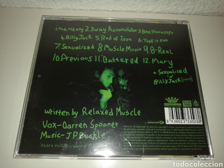CDs de m&uacute;sica: Relaxed Muscle. A heavy nite with... CD - Foto 2