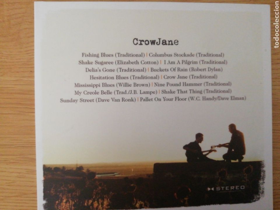CDs de m&uacute;sica: CrowJane - Foto 2