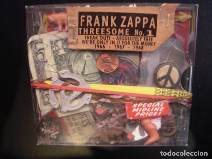 CDs de M&uacute;sica: FRANK ZAPPA- THREESOME N&ordm;1. BOX 3 CDS.