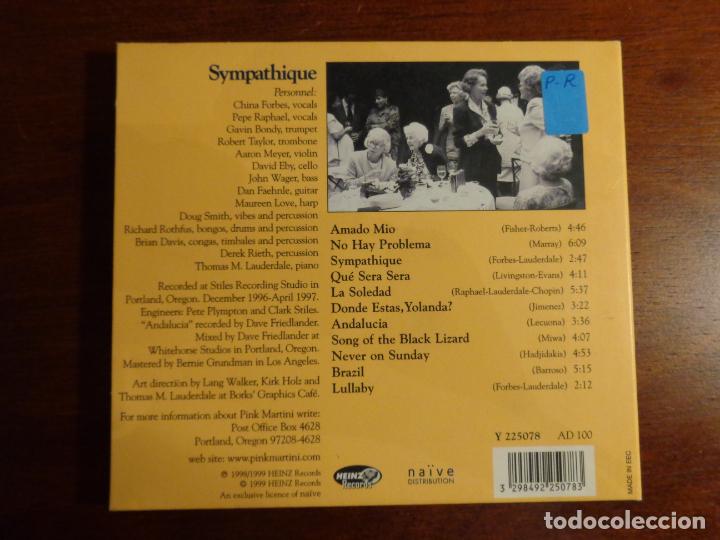 CDs de m&uacute;sica: Pink Martini &lrm;&ndash; Sympathique - Foto 2