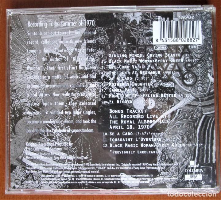 CDs de m&uacute;sica: SANTANA - ABRAXAS - CD - Foto 2